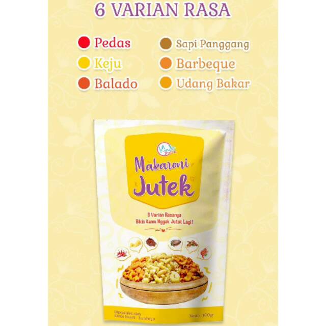 

Makaroni Jutek kindosnack