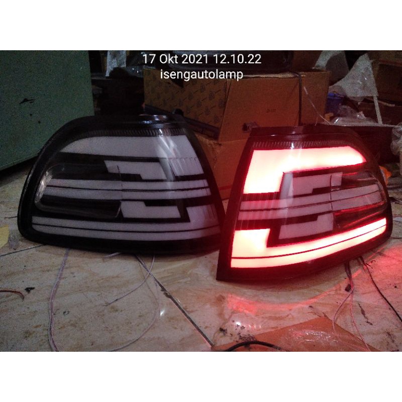 Custom lampu sein kijang kapsul