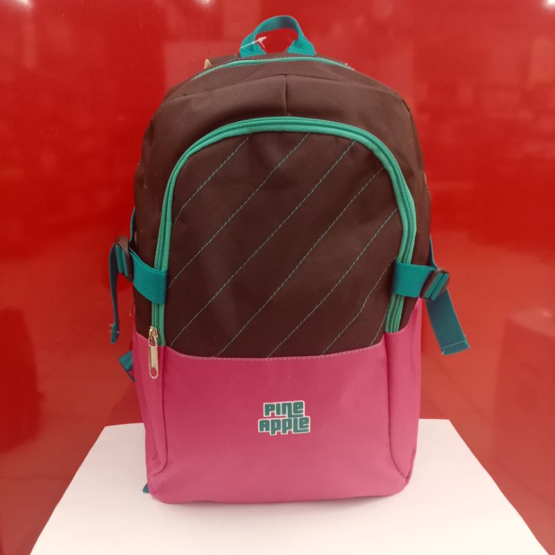 Pineapple 06 Tas Sekolah Anak Unisex Putri Perempuan / Ransel Skolah Cewek