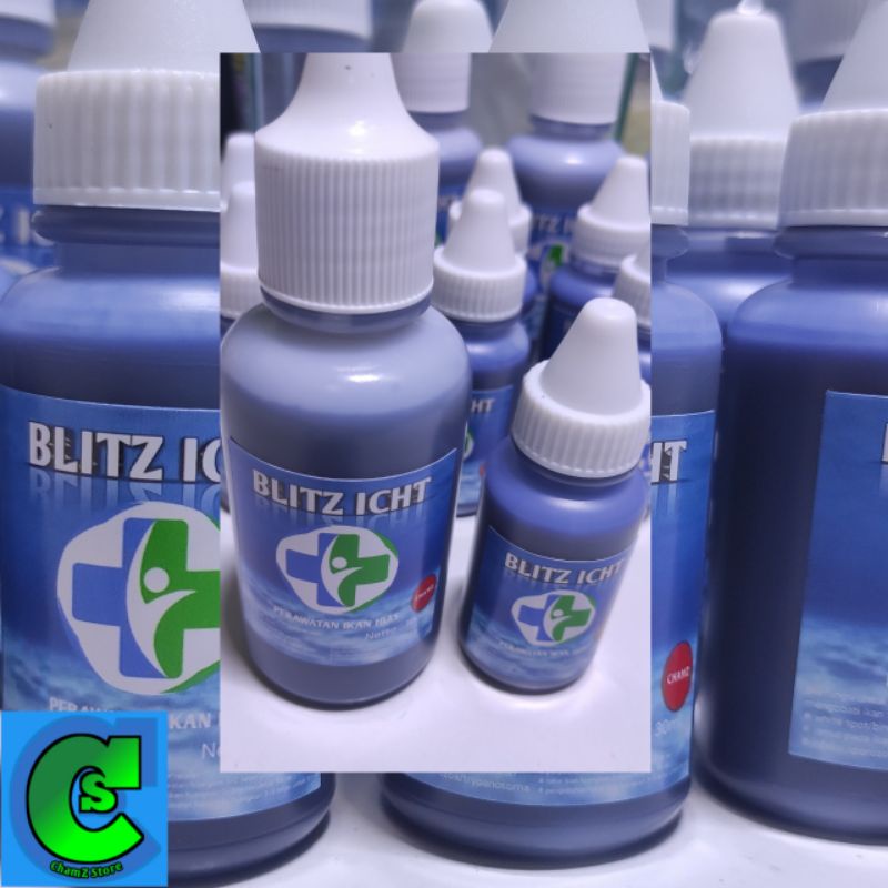 Methylene blue blizt ich / Obat biru ikan / Blitz ich / Methylene blue