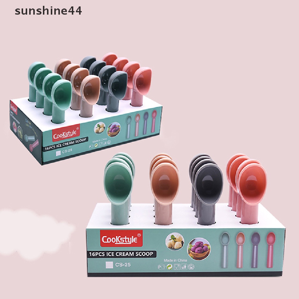 Sunshine 1pc Sendok Scoop Es Krim / Semangka Tahan Lama Anti Beku