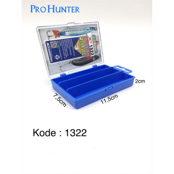 BOX LURE PRO HUNTER KOTAK PANCING (11X7X2) TERLARIS 1322