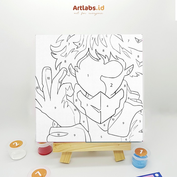 

DEKU - Paint By Number 10 Color [Anime Series] | Painting Kit