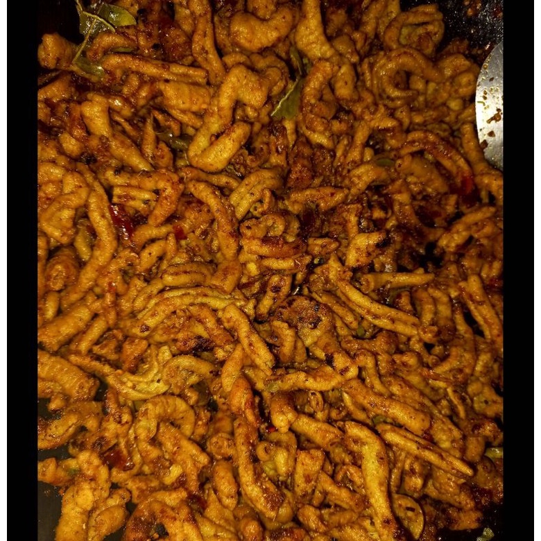 

Ready Usus Crispy Pedas Daun Jeruk Gratis 1pcs Cemilan