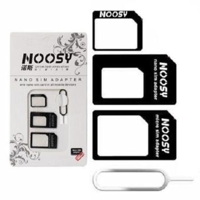 Noosy Nano / micro SIM card Adapter + Ejector Stick