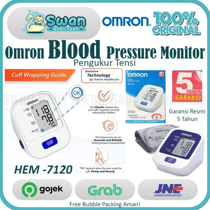 Omron HEM 7120 / Alat Tensi darah digital / Tensi Tensimeter Digital Lc