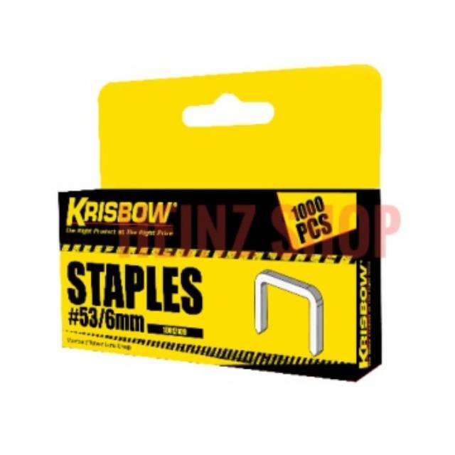 

Krisbow Isi Ulang Staples Staples 53 / 8 mm