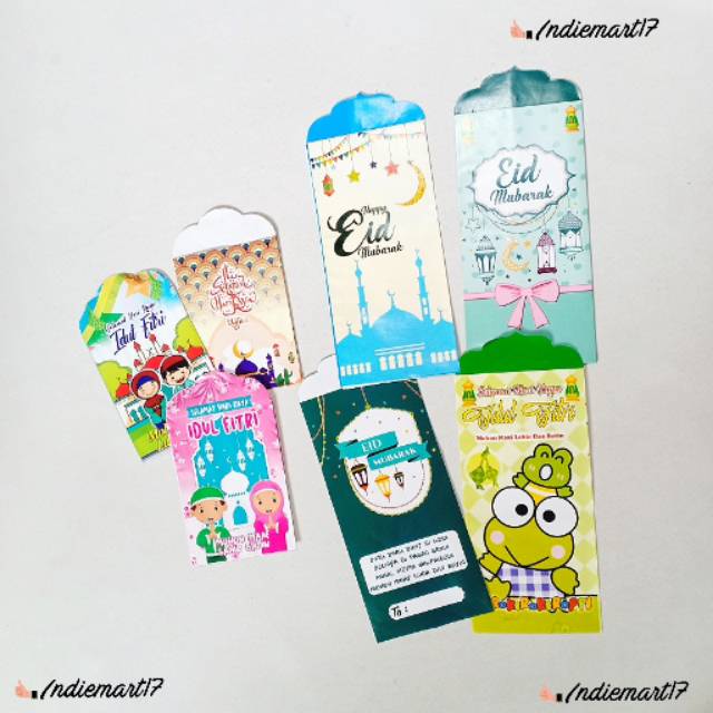

Set amplop angpao angpo lebaran idul fitri isi 10 pcs ukuran kecil dan besar