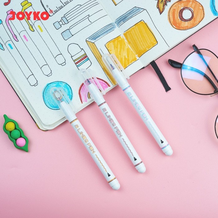 

Mudah Pulpen Warna Joyko 2Lines Clp-51-3 Limited