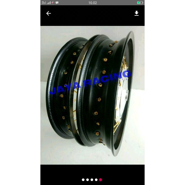 TOPPP velg paketan komplit mio mio j mio m3 xeon fino fi 125 velg champ tapak lebar 215x250