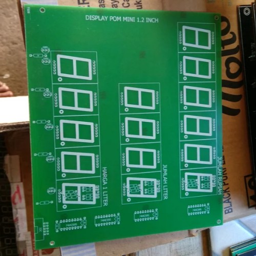 pcb display pertamini pcb pertamini layar pertamini pcb segmen pertamini