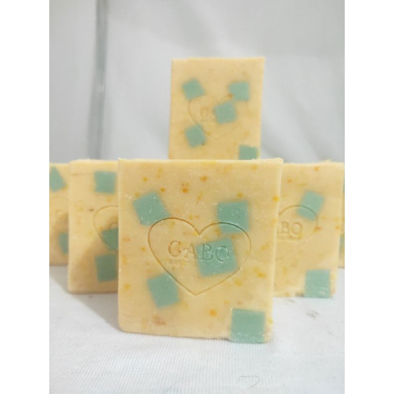kefir orange zest and honey soap bar