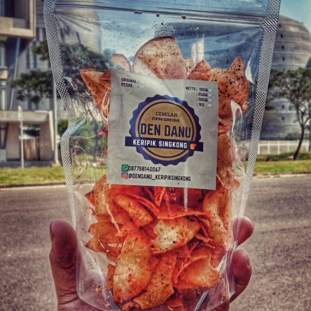 

KERIPIK SINGKONG EXTRA PEDAS "DEN DANU