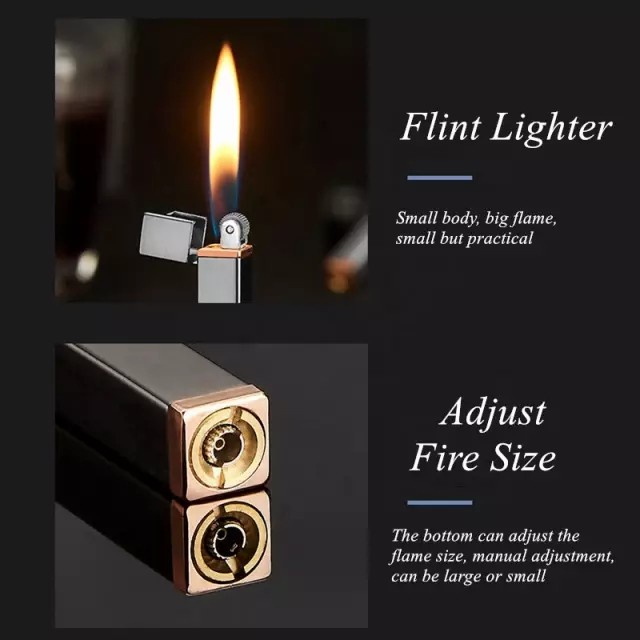 KOREK API PEMANTIK API SLIM GAS LIGHTER CLASSIC SLIM GAS LIGHTER KOREK API UNIK TIPIS BR14