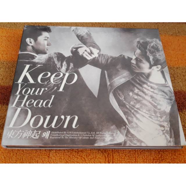 TVXQ keep your head down album