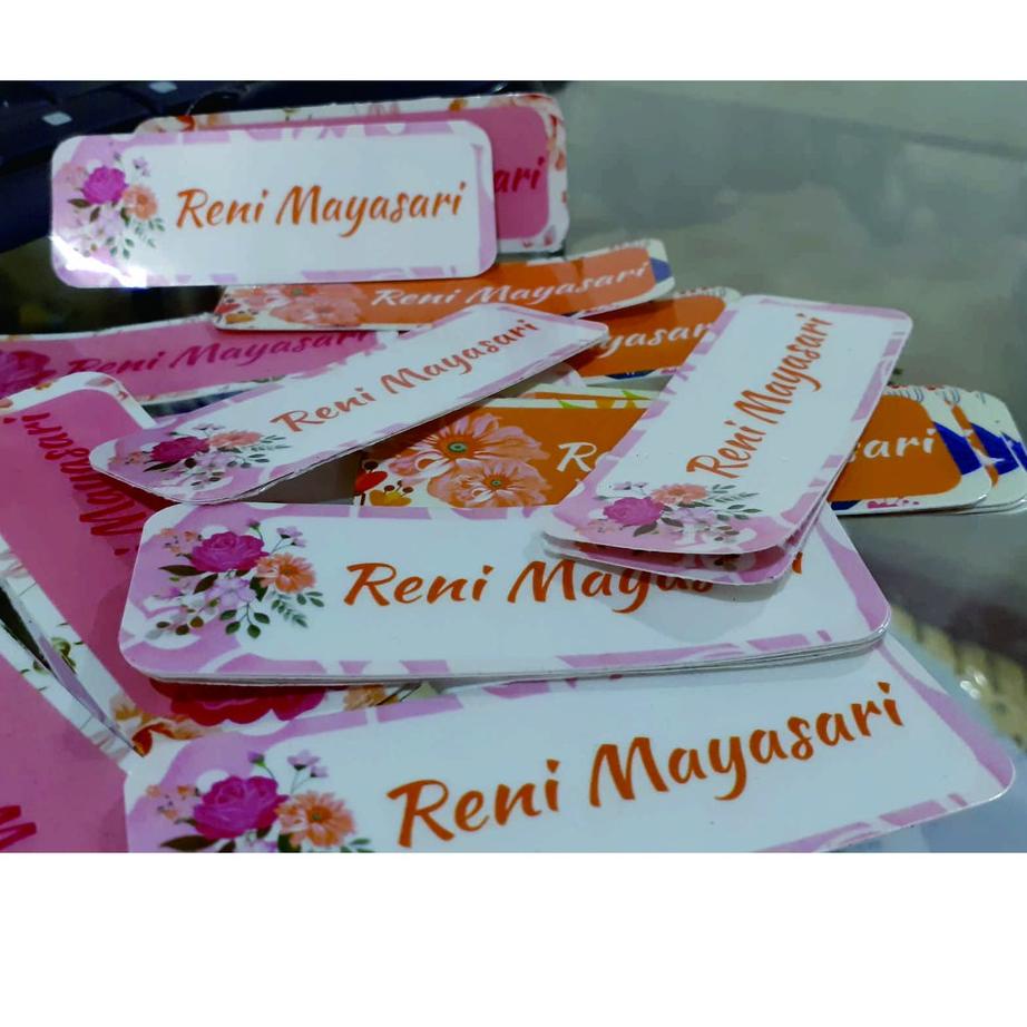 

<QeR✮> Sticker Nama Buku | Sticker Nama Botol | Stickre Nama Sekolah /Produk.kami