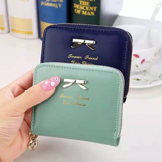 Medan Termurah KD28 Best seller Dompet  cantik Import Dompet simple pita