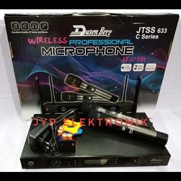MIC WIRELES DUSENBERG JTSS 633C/ JTSS633C / JTSS-633C ( HANDHEALD) ORI