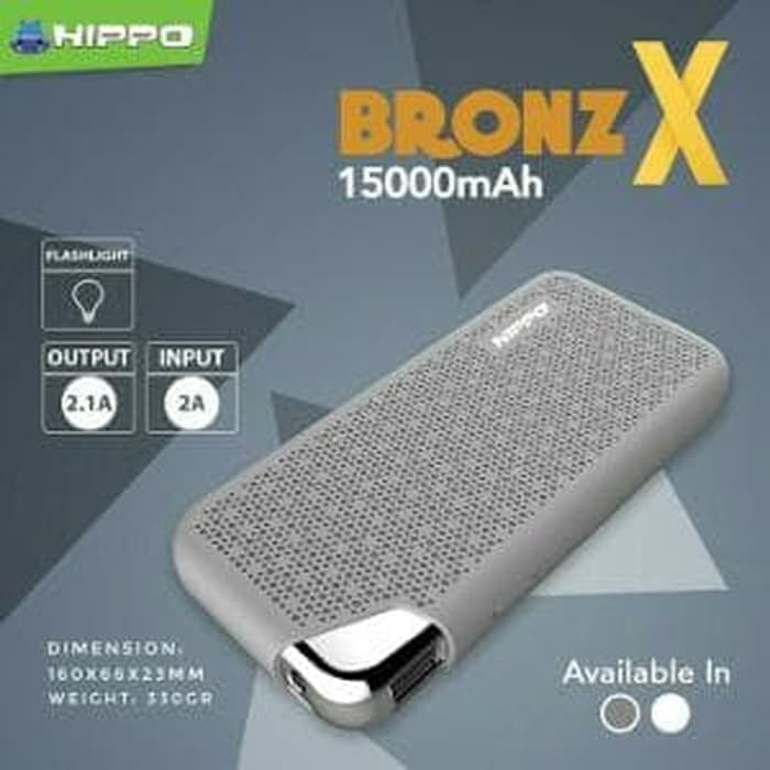 Powerbank Bronz X 15000 mAh - Garansi Resmi