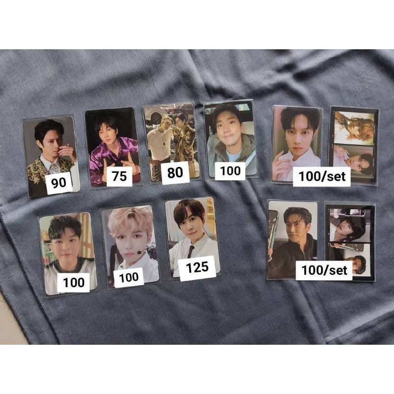 Official Super Junior Photocard PC Heechul Siwon Donghae Eunhyuk Ryeowook Shindong Kyuhyun