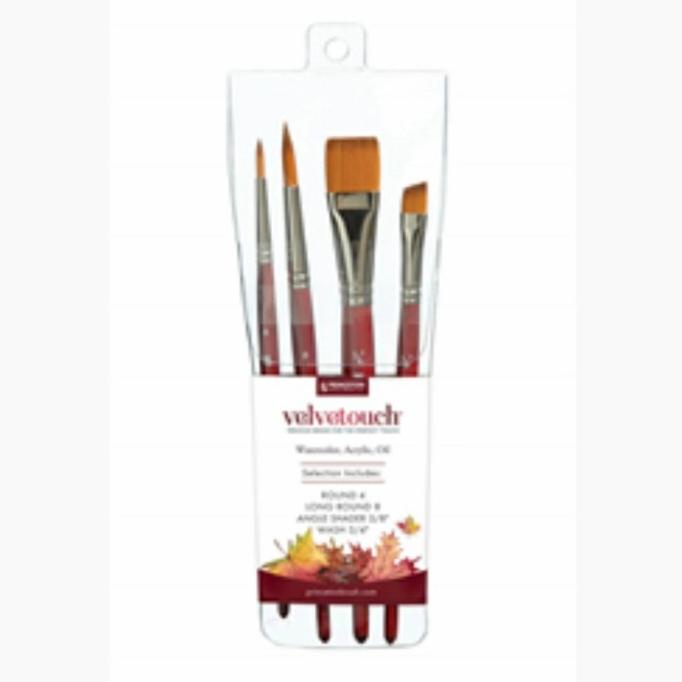 

Brush Princeton Velvetouch Professional 4-Piece Set ---READY---