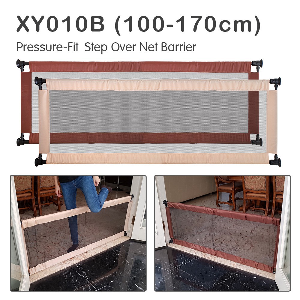 SKIDA Baby Safe XY010B [100-170cm] Pagar Pengaman Anak Jendela / Safety Gate / Pressure Net Barrier