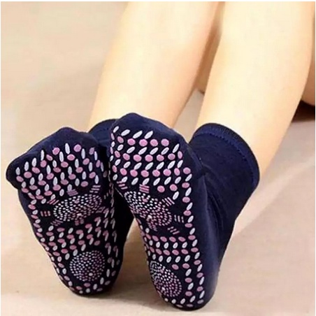 Original Kaos Kaki Terapi Pemanas Penghangat Pemanas Kaki Foot Support Tourmaline Magnetic Therapy