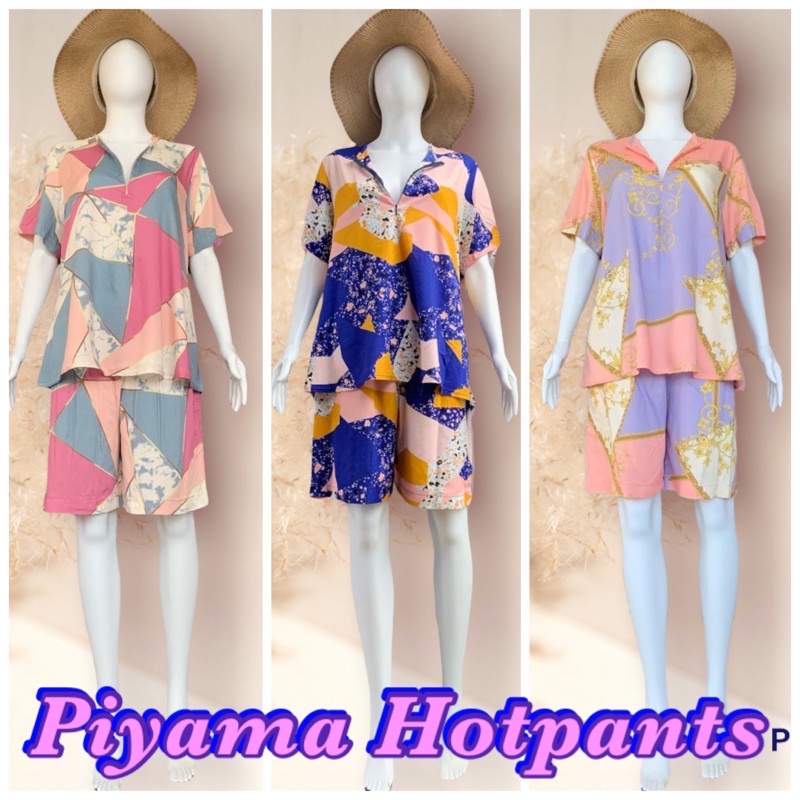 Piyama Hot Pants Celana Pendek Santai Termurah Terlaris Gram Fashion