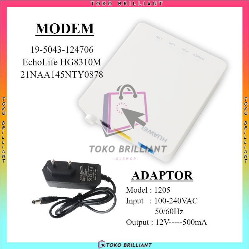 ECHOLIFE HG-8310M HUAWEI EPON TERMINAL ONU FIBER OPTIC MODEM SC UPC TERBARU