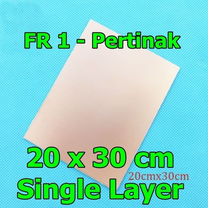 PCB polos pertinak 20cm x 30cm ukuran lebar besar