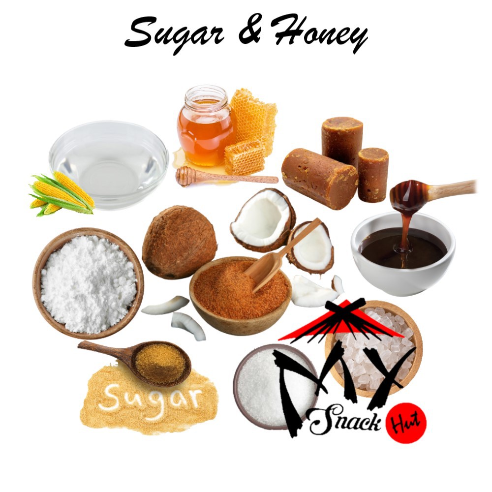 GULA &amp; MADU - HONEY SYRUP TEBU CANE CORN JAGUNG KELAPA AREN KETO COOKING BAKING SWEETENER SIRUP SUGAR