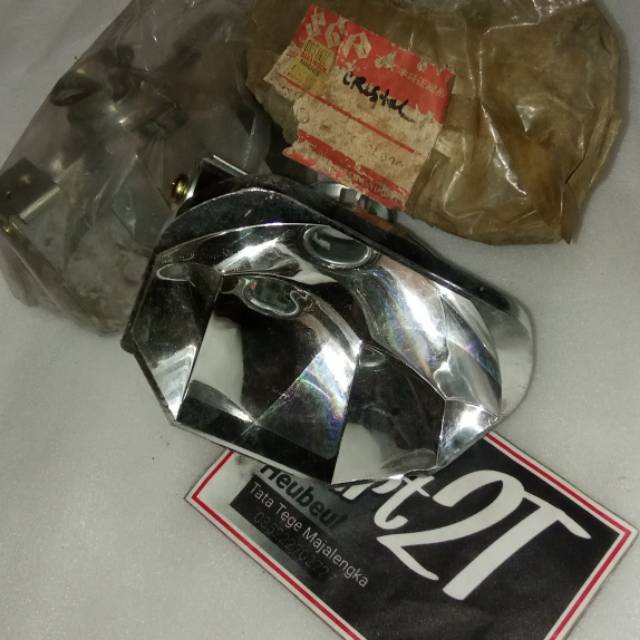 reflektor lampu depan head lamp lens suzuki crystal rc110 rc 110 cristal royal