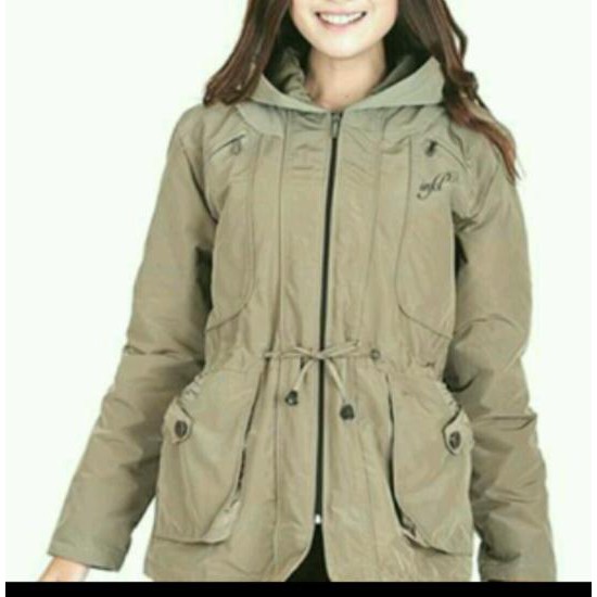 Terbaru     Jaket Parka Wanita Warna Cream | Original Product 100%    Diskon