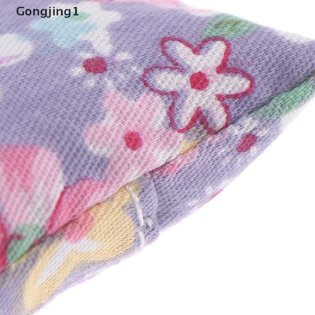 Gongjing1 2Pcs / lot Miniatur Bantal Mini Aksesoris Rumah Boneka 1 / 12