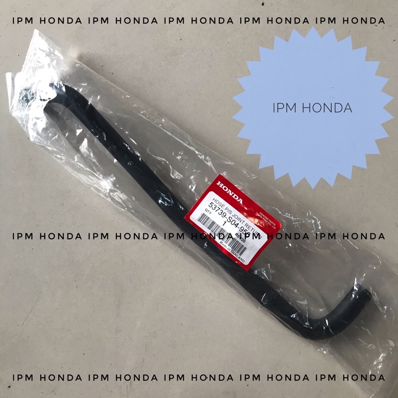 53739 S04 Hose Selang Balik Power Steering Honda Civic Ferio Panjang 1996 1997 1998 1999 2000