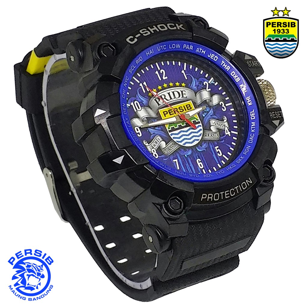 { BEST QUALITY } JAM PERSIB OUTDOOR LIST BIRU MOTIF PERSIB AING