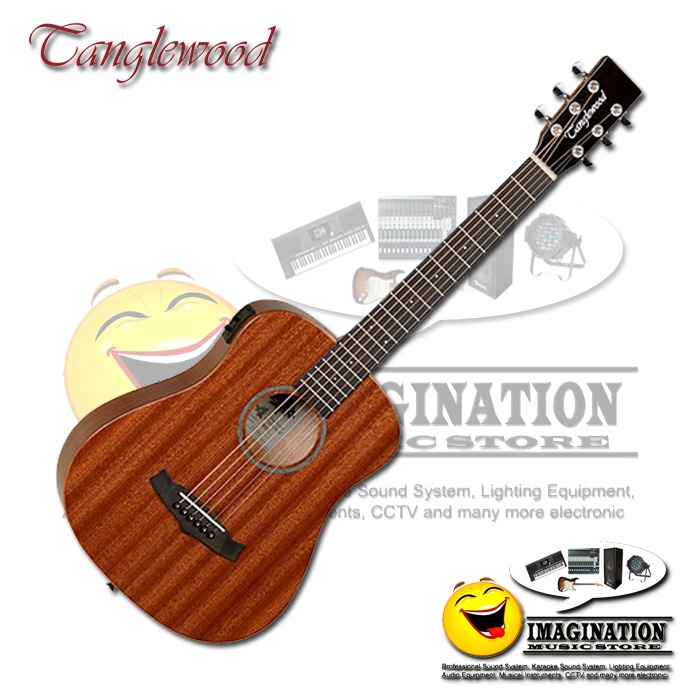 Tanglewood TW2 T XE Electro Acoustic Travel Guitar