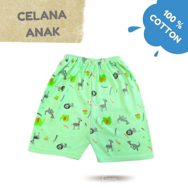 [ 3pcs ] Celana Pendek Jumbo Size M, L, XL warna