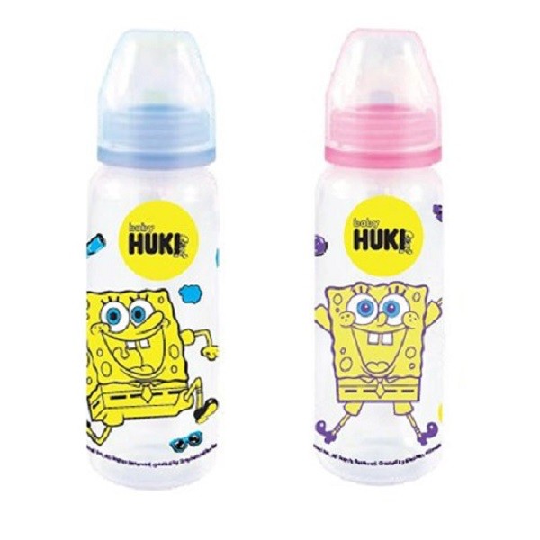 HUKI Baby CI0334 Botol Huki PP BP Caracter A 240 ml