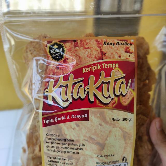 

Keripik tempe kitakita