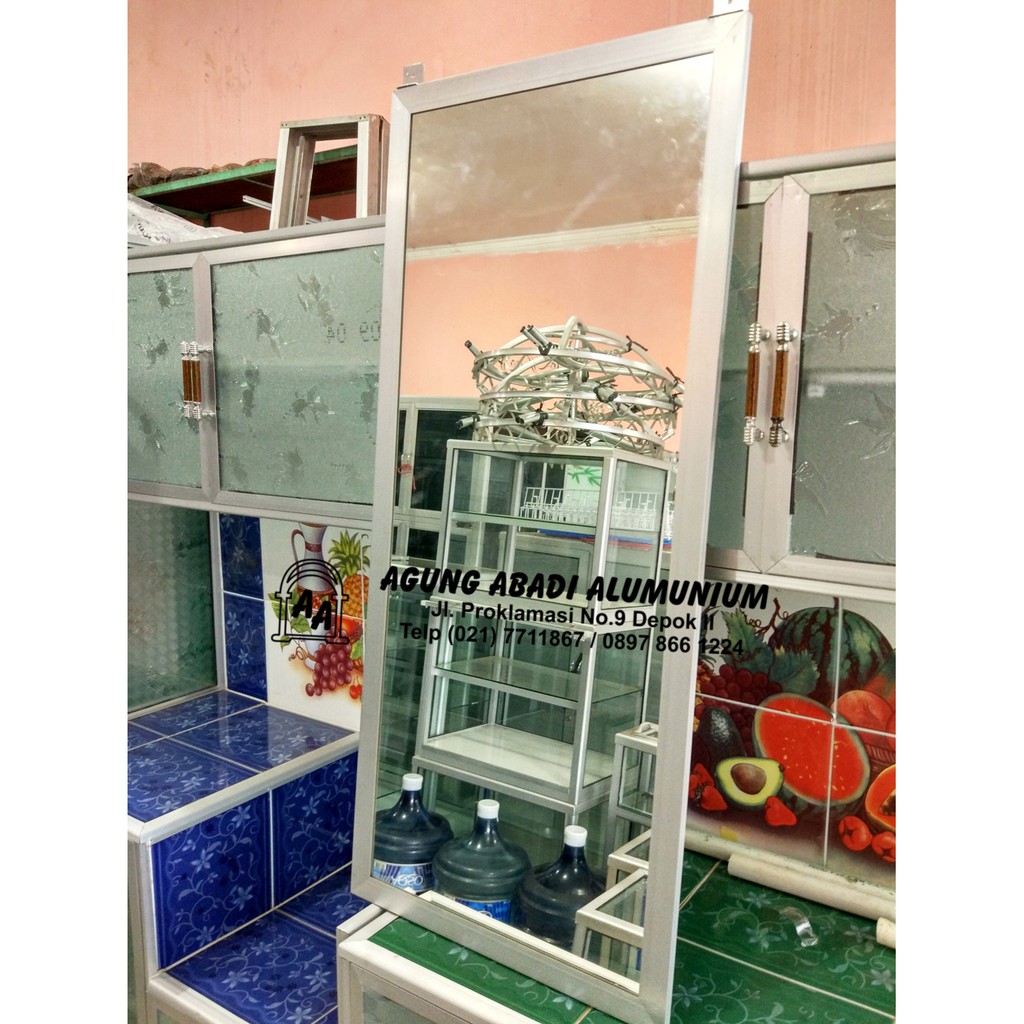 Kaca Cermin Bingkai Alumunium Shopee Indonesia