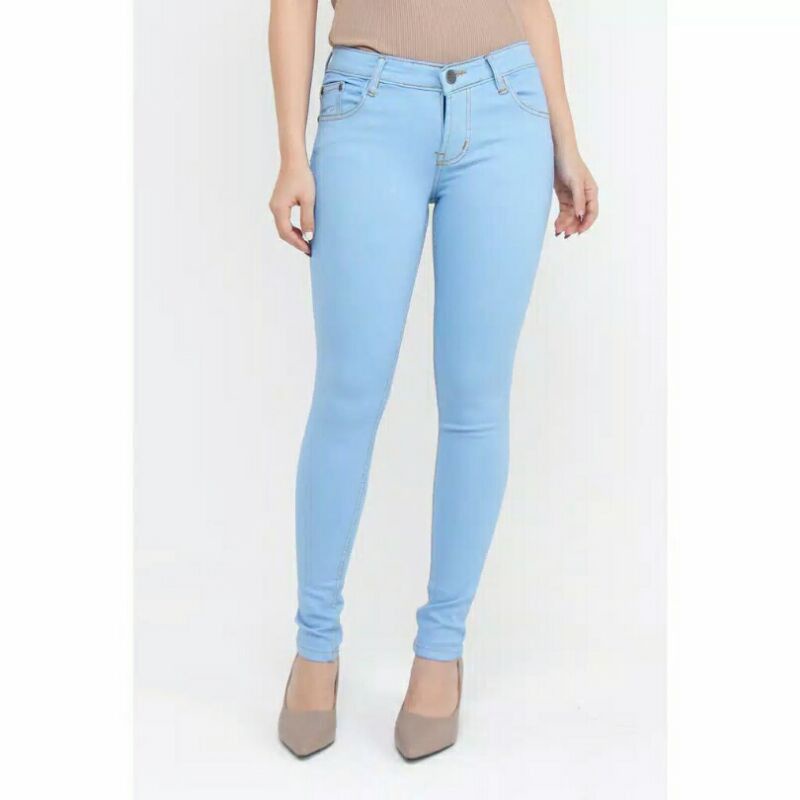 Celana jumbo wanita "PRADA" Jeans Skinny wanita pensil GOOD QUALITY size 34 - 38