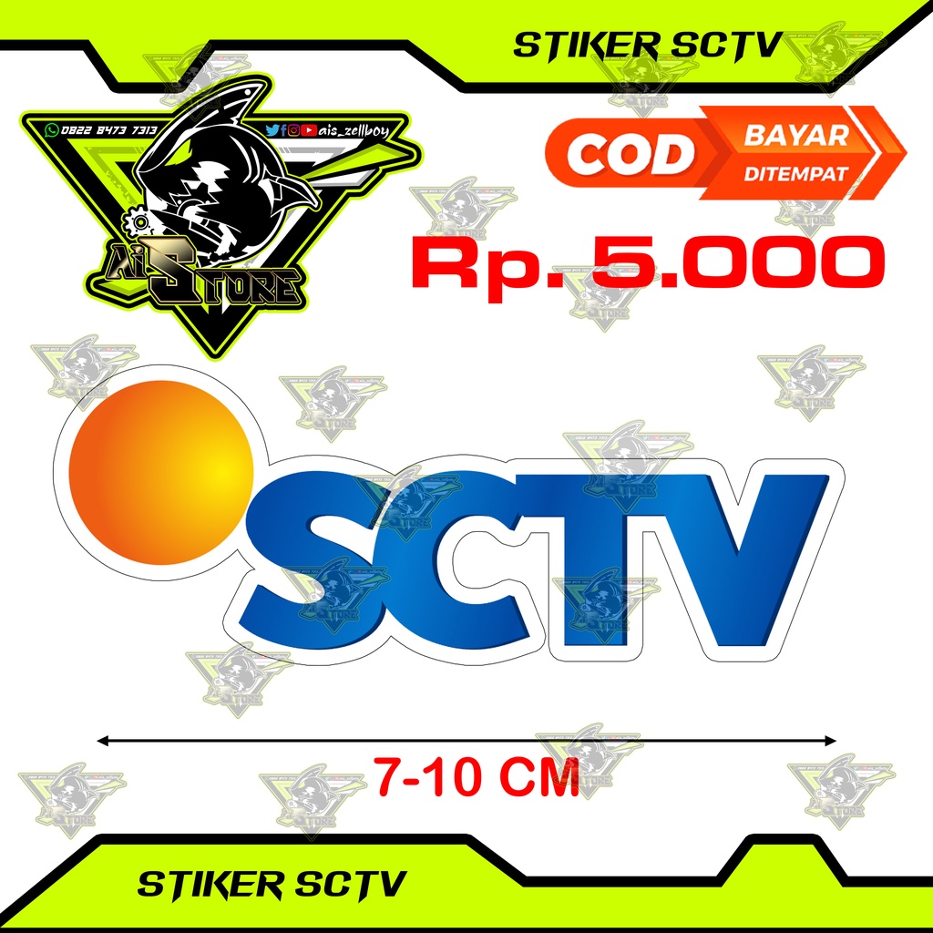 Stiker SCTV