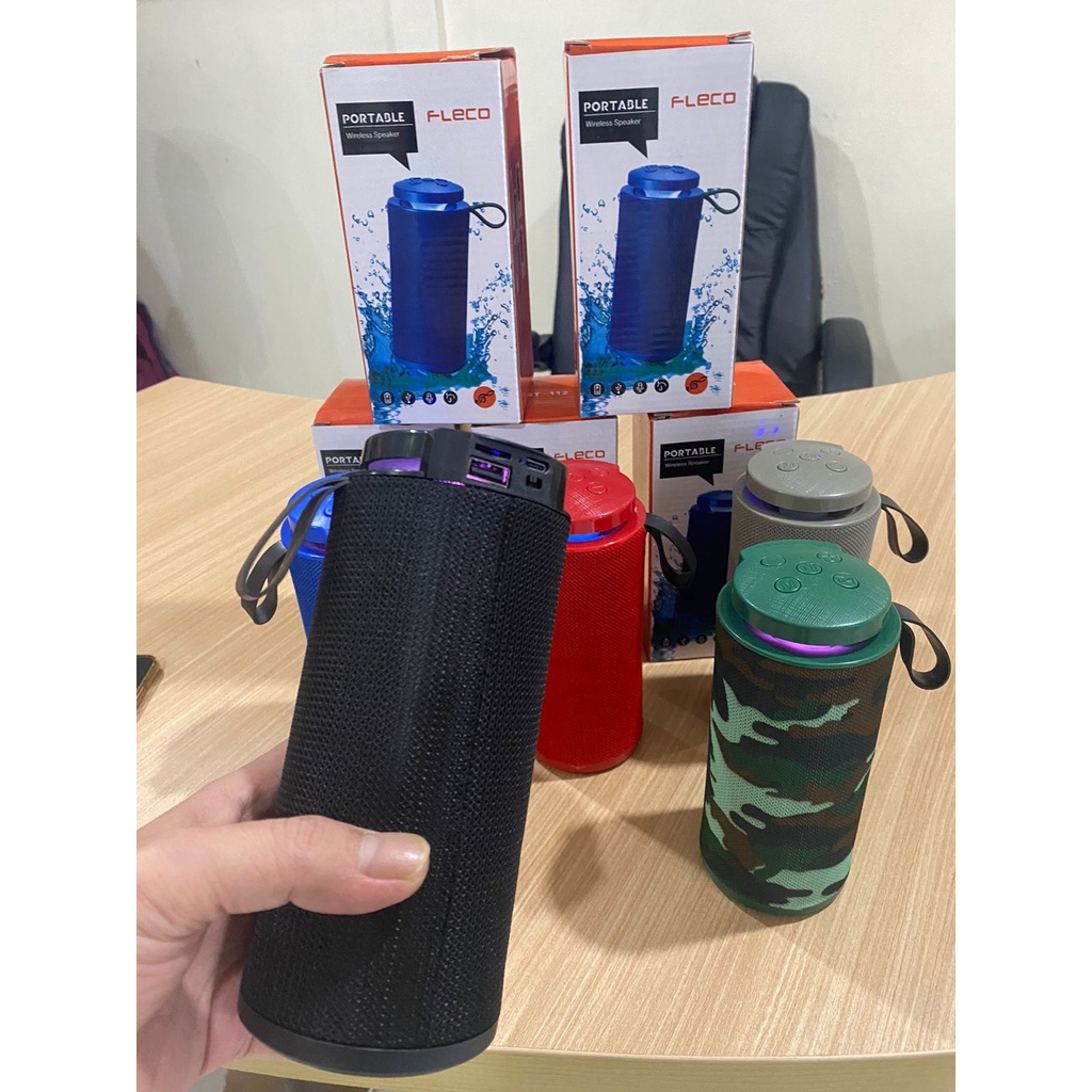 SPEAKER WIRELESS PORTABLE FLECO GT112 - SPEAKER BLUETOOTH FLECO GT-112