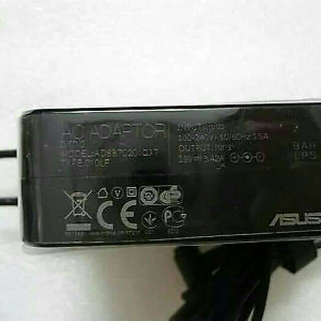 Adaptor Charger Casan Laptop ASUS ASUS A407 A407U A407UA A407UF 19V 3.42A (4.0*1.35) Original