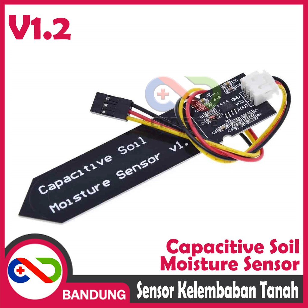 CAPACITIVE SOIL SENSOR TANAH HYGROMETER HUMIDITY MOISTURE MODULE