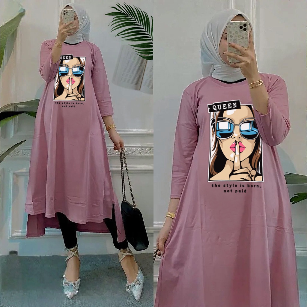 VF - Gamis Queen Midi Dress Muslimah Dewasa