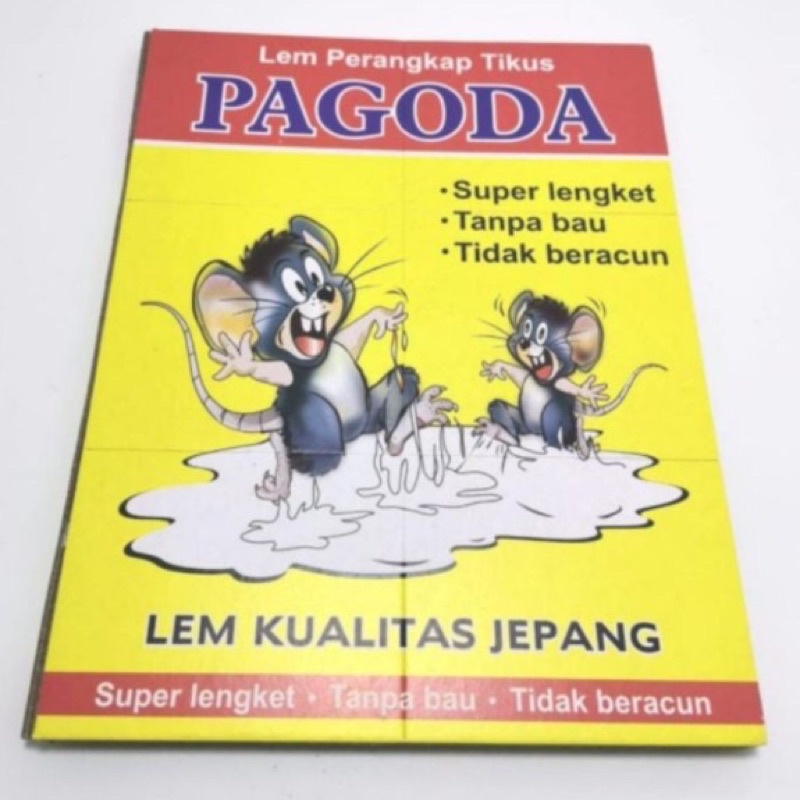 Lem Tikus Papan/ Perangkap Tikus PAGODA