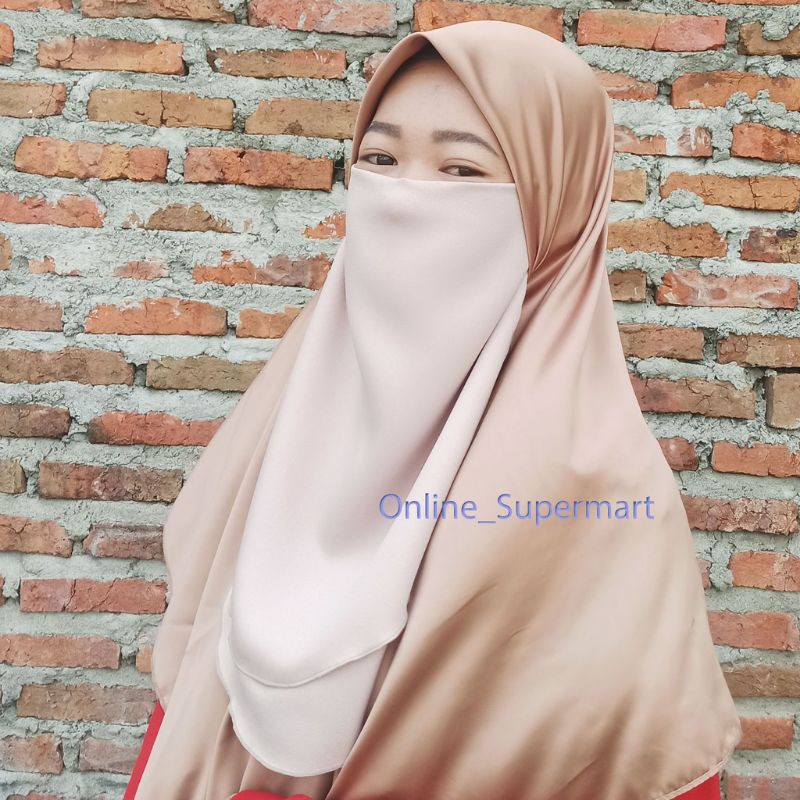 Jilbab Hijab Bergo Maryam Grosir