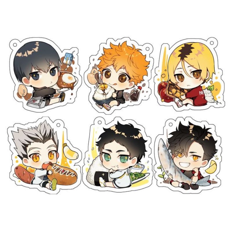 

Haikyu chibi stiker Haikyu stiker murah